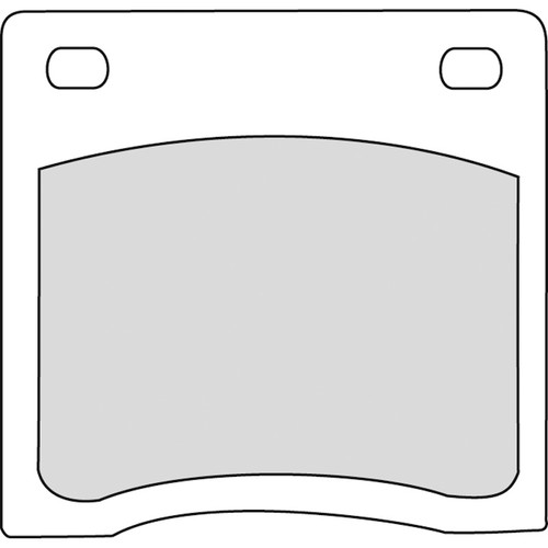 PLAQUETTES DE FREIN SERIE - PLATINUM - (FA36) ARRIÈRE