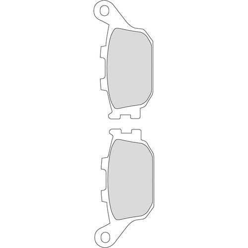 PLAQUETTES DE FREIN SERIE - SINTERGRIP - (FA174HH) ARRIÈRE