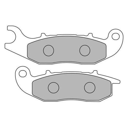 PLAQUETTES DE FREIN SERIE - PLATINUM - (FA2242) AVANT