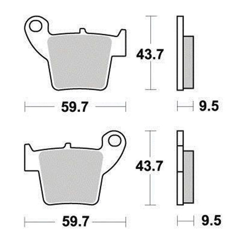 Ferodo EF Brake Pad FDB2139EF