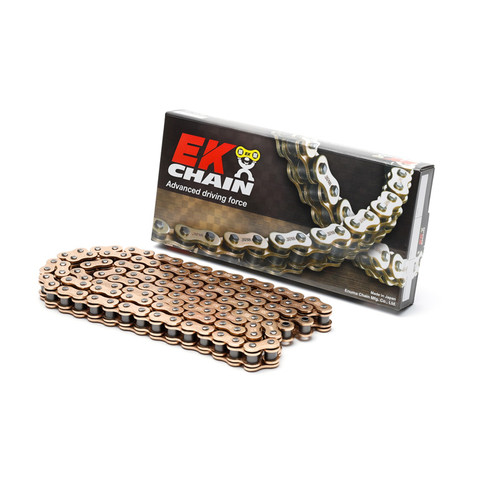 525SROZ2 CHAIN 110L (GOLD)  RIVET-LINK