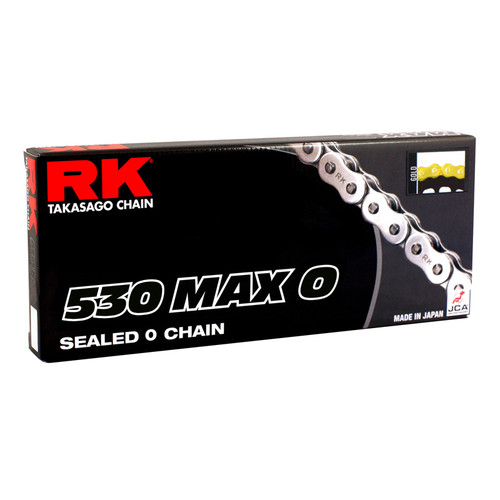 530MAX-O CHAIN 124L-RL GOLD
