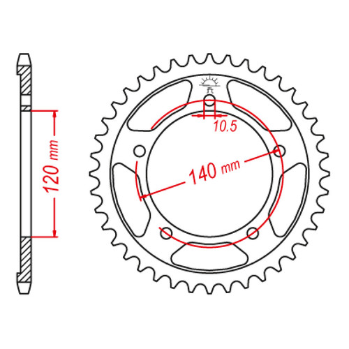 ITL Couronne Ar. Acier 525P 42T - (1117911)
