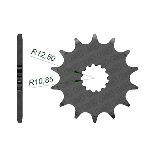 AFAM Front Sprocket 520P 15T - (27500-15)