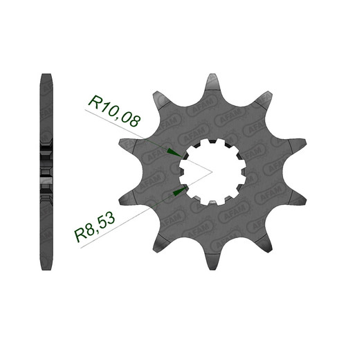 AFAM Front Sprocket 520P 10T - (40300-10)
