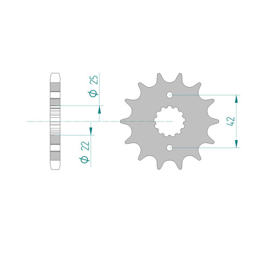 ITL Front Sprocket 530P 15T - (110710)