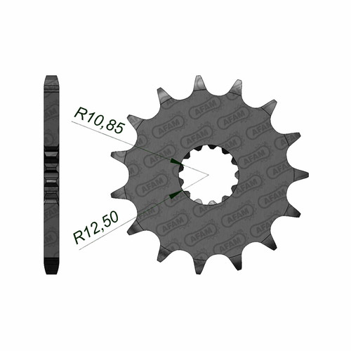 AFAM Front Sprocket 525P 15T - (28401-15)