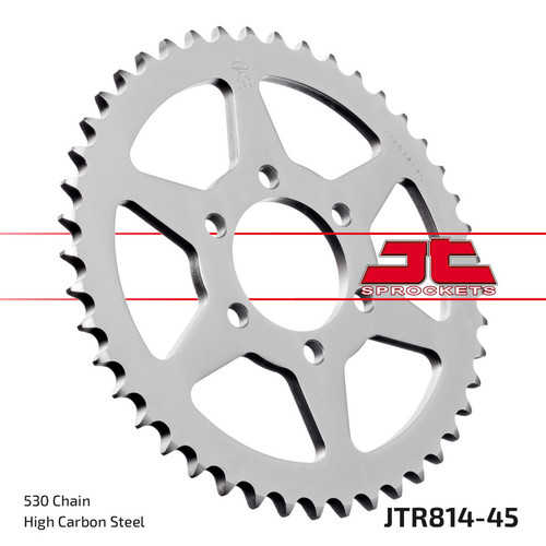 JT Sprocket Couronne Ar. Acier 530P 45T - (JTR814.45)