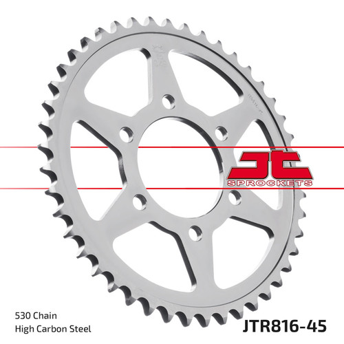 JT Sprocket Couronne Ar. Acier 530P 45T - (JTR816.45)