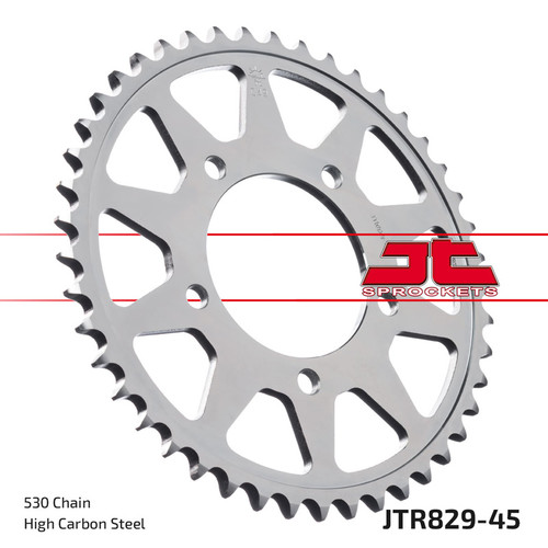 JT Sprocket Rear Sprocket Steel 530P 45T - (JTR829.45)