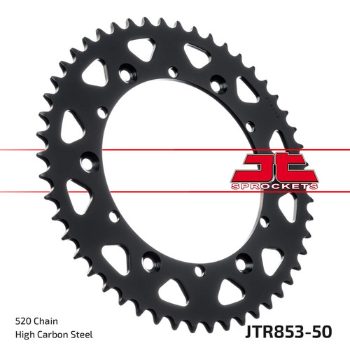 JT Sprocket Couronne Ar. Acier 520P 50T - (JTR853.50)