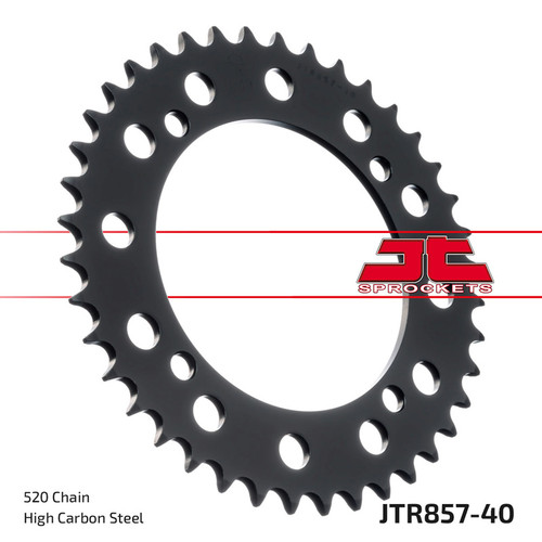 JT Sprocket Rear Sprocket Steel 520P 40T - (JTR857.40)