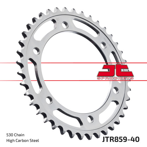 JT Sprocket Rear Sprocket Steel 530P 40T - (JTR859.40)