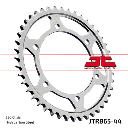 JT Sprocket Rear Sprocket Steel 530P 44T - (JTR865.44)