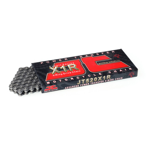 CHAÎNE 520X1R 124L X-RING (ACIER)