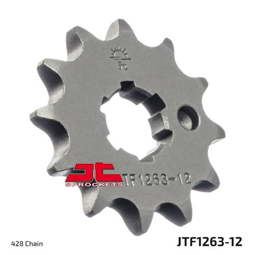 JT Sprocket Pignon Avant 428P 12T - (JTF1263.12)