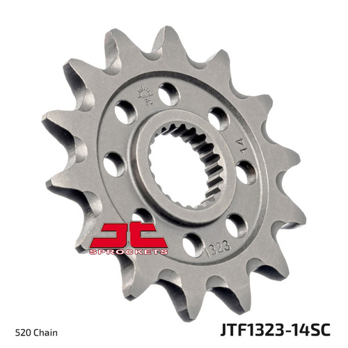 JT Sprocket Front Sprocket Chromoly 520P 14T - (JTF1323.14SC)