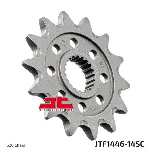 JT Sprocket Pignon Avant Chromoly 520P 14T - (JTF1446.14SC)