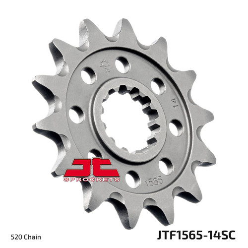 JT Sprocket Pignon Avant Chromoly 520P 14T - (JTF1565.14SC)
