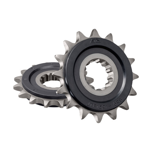 JT Sprocket Front Sprocket Rubber 525P 16T - (JTF1591.16RB)