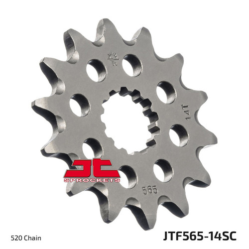 JT Sprocket Front Sprocket Chromoly 520P 14T - (JTF565.14SC)