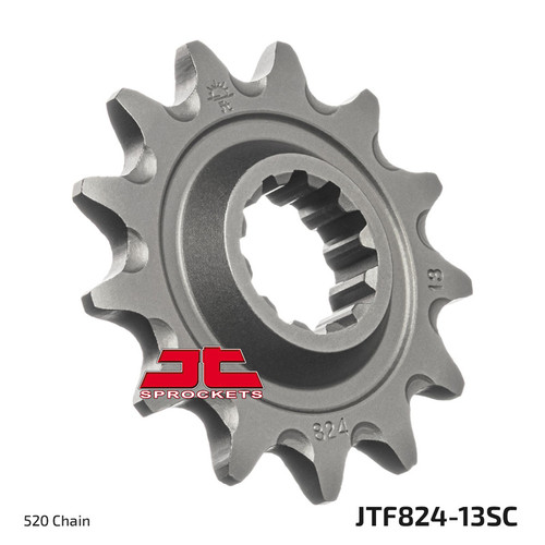 JT Sprocket Front Sprocket Chromoly 520P 13T - (JTF824.13SC)