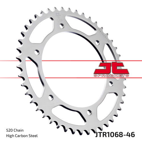 JT Sprocket Rear Sprocket Steel 520P 46T - (JTR1068.46)
