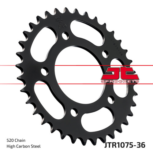 JT Sprocket Rear Sprocket Steel 520P 36T - (JTR1075.36)