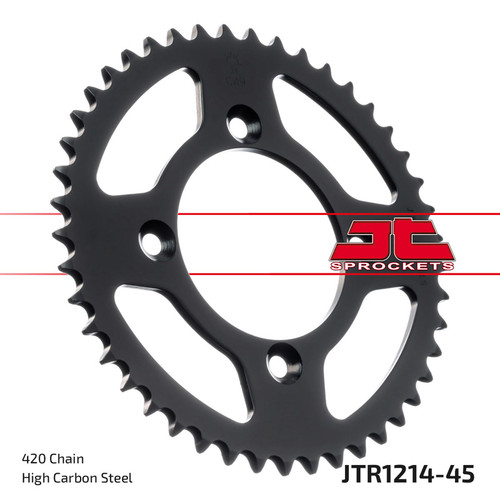 JT Sprocket Couronne Ar. Acier 420P 45T - (JTR1214.45)
