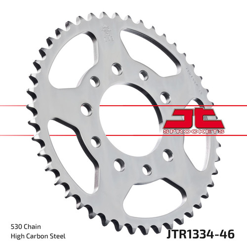JT Sprocket Rear Sprocket Steel 530P 46T - (JTR1334.46)