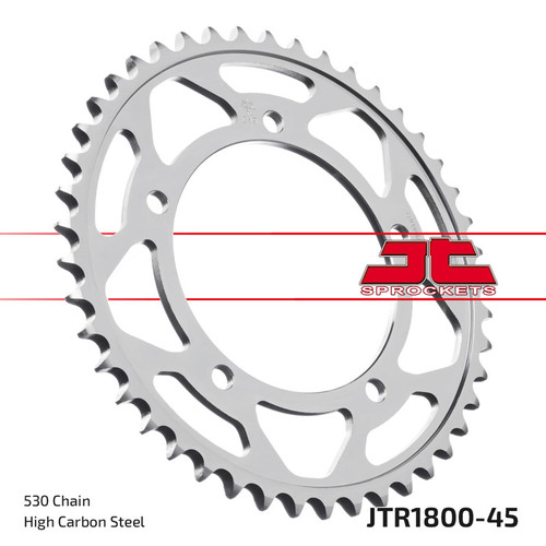 JT Sprocket Couronne Ar. Acier 530P 45T - (JTR1800.45)
