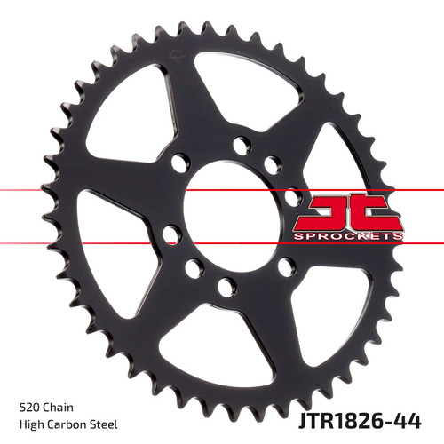JT Sprocket Rear Sprocket Steel 520P 44T - (JTR1826.44)