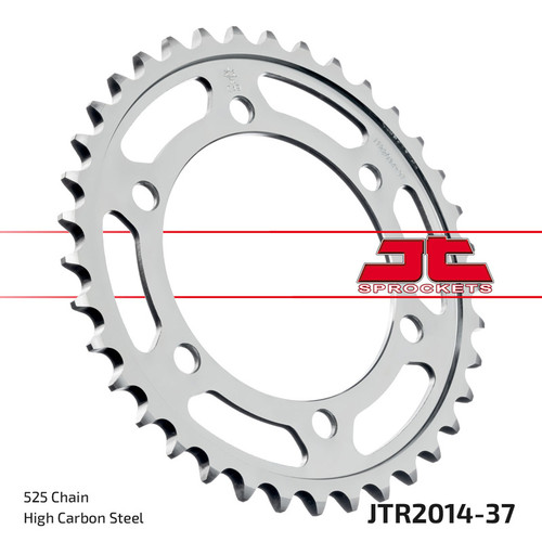 JT Sprocket Couronne Ar. Acier 525P 37T - (JTR2014.37)