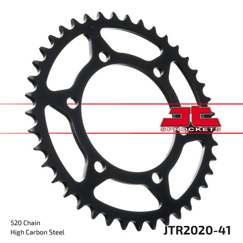 JT Sprocket Rear Sprocket Steel 520P 41T - (JTR2020.41)