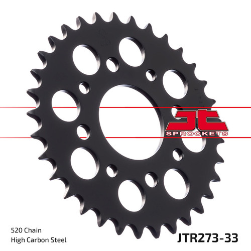 JT Sprocket Couronne Ar. Acier 520P 33T - (JTR273.33)