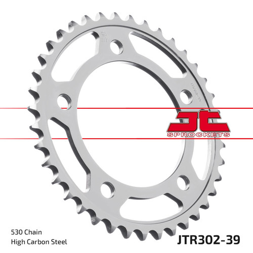 JT Sprocket Couronne Ar. Acier 530P 39T - (JTR302.39)