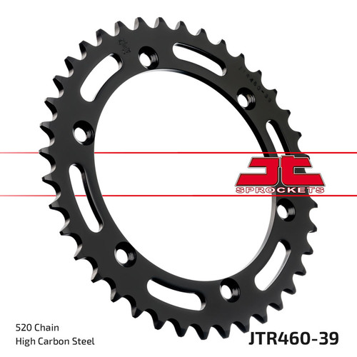 JT Sprocket Couronne Ar. Acier 520P 39T - (JTR460.39)
