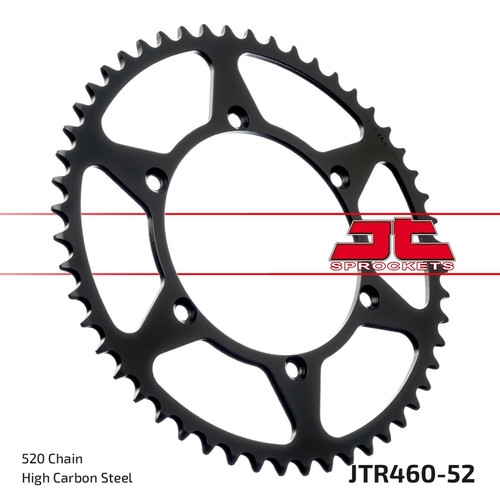 JT Sprocket Rear Sprocket Steel 520P 52T - (JTR460.52)