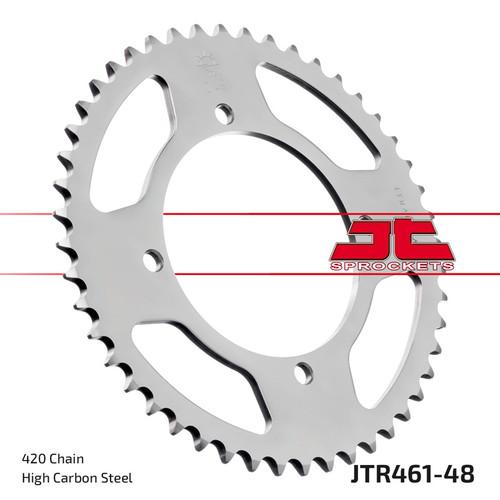 JT Sprocket Rear Sprocket Steel 420P 48T - (JTR461.48)