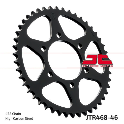 JT Sprocket Couronne Ar. Acier 428P 46T - (JTR468.46)