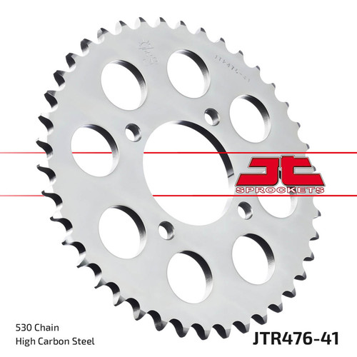 JT Sprocket Couronne Ar. Acier 530P 41T - (JTR476.41)