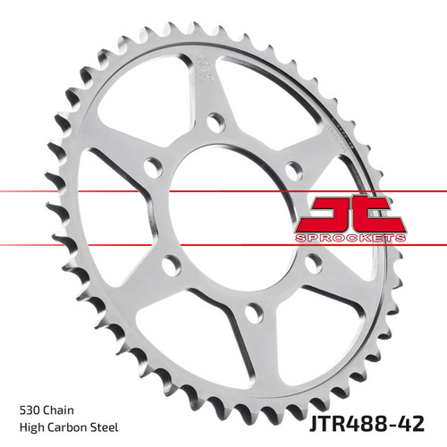 JT Sprocket Couronne Ar. Acier 530P 42T - (JTR488.42)