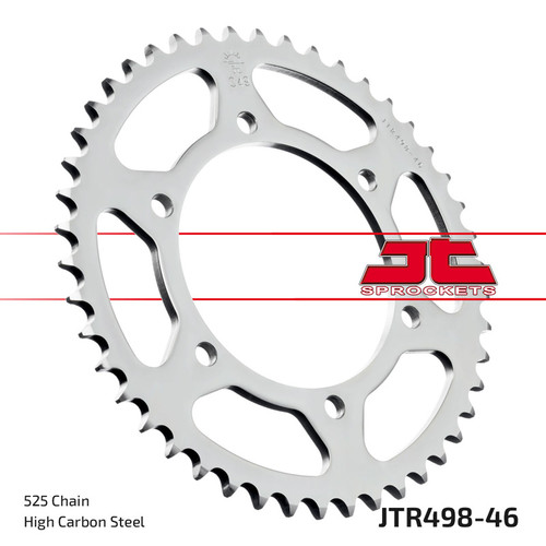 JT Sprocket Couronne Ar. Acier 525P 46T - (JTR498.46)