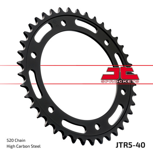 JT Sprocket Couronne Ar. Acier 520P 40T - (JTR5.40)