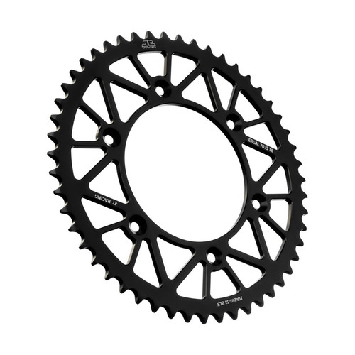 JT Sprocket Rear Sprocket Alum. 520P 51T - (JTA210.51BLK) - Black