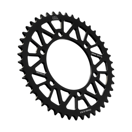 JT Sprocket Rear Sprocket Alum. 520P 45T - (JTA486.45BLK) - Black