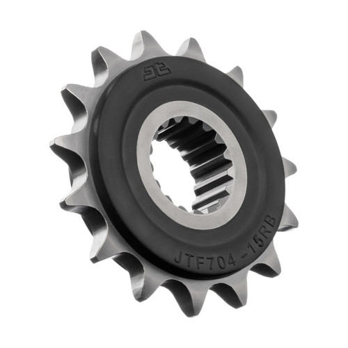 JT Sprocket Front Sprocket Rubber 525P 15T - (JTF704.15RB)