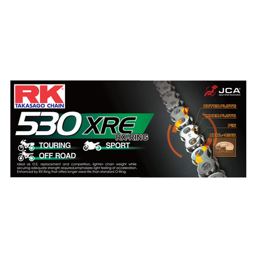 CHAINE 530XRE 130L-RL ACIER