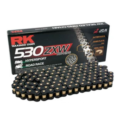 BL530ZXW CHAIN 150L-RL BLACK GOLD PIN
