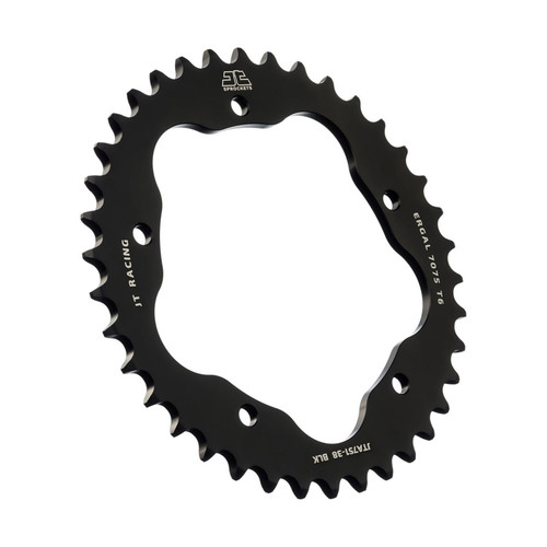 JT Sprocket Rear Sprocket Alum. 520P 38T - (JTA751.38BLK) - Black